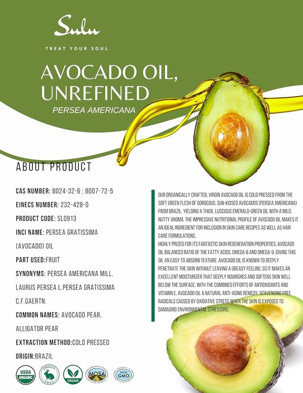 Natural 16 fl.oz USDA Organic Avocado Oil - Perfect for Baking & Salad Dressings gallery
