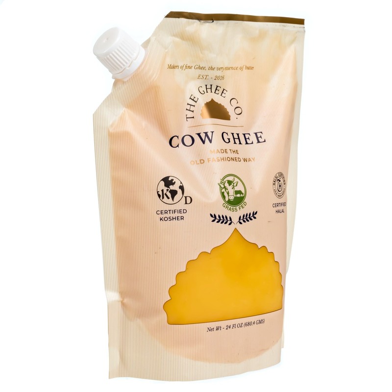 Grass Fed Butter Ghee 24 Fl Oz Pouch Lactose Free Keto Paleo Cooking Oil gallery