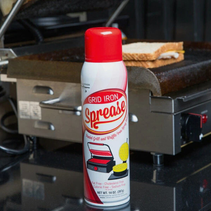 Grid Iron Sprease Panini Grill and Waffle Iron Release Spray 14oz. gallery