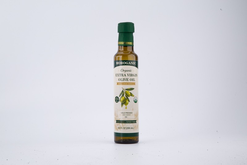 MOROGANIC Pure Organic Extra Virgin Olive Oil, Cold Pressed,Early Harvest
