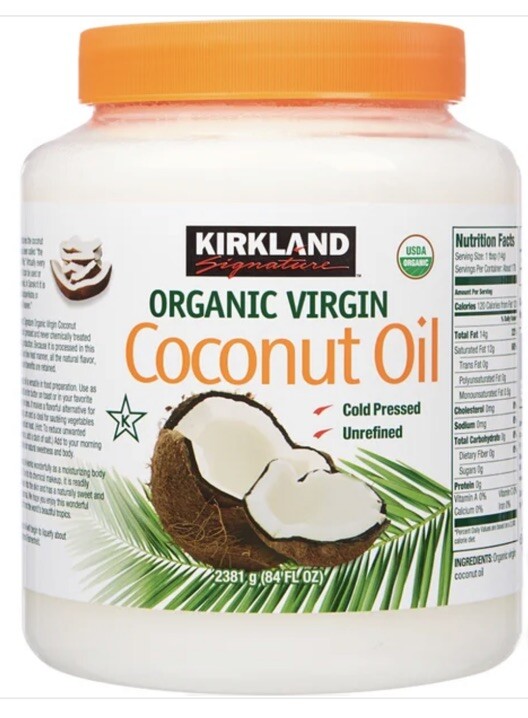Kirkland Signature, Organic Virgin Coconut Oil, 84 fl oz