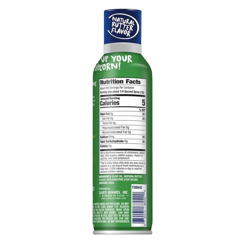 5 Ounce Butter-Flavored Olive Oil Spritzer – A Healthy Movie Night Essential gallery