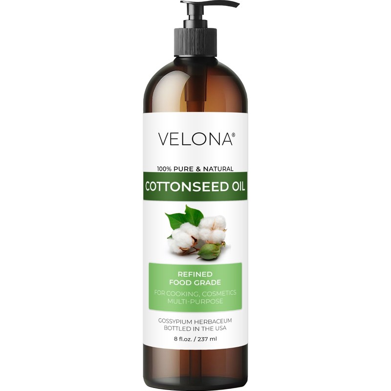 Cottonseed Oil by Velona - 2oz-7lb Refined, Cold pressed | Cooking Dressing gallery