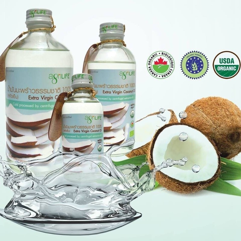 450 ml Agrilife Coconut Oil 100% Organic Cold Pressed Extra Virgin Healthy Skin gallery