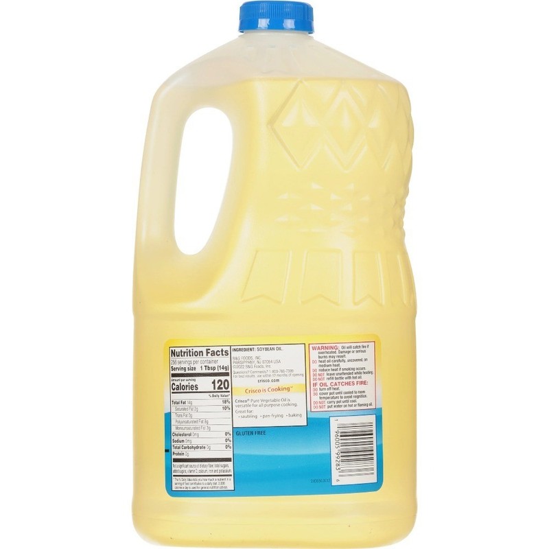 Pure Vegetable Oil 1 Gallon Cooking Oil for Baking Frying Salad All-Purpose gallery