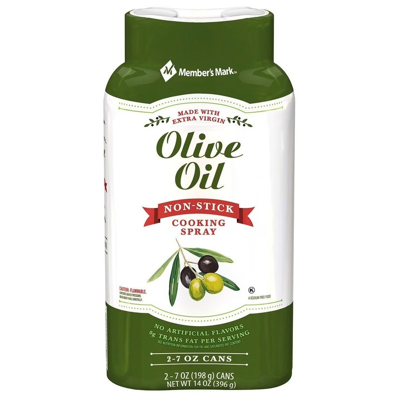 Member's Mark Olive Oil Cooking Spray (7 oz.,2pk) Non Stick Spray