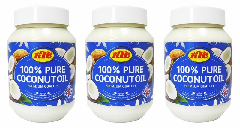 KTC 100% Pure Coconut Multipurpose Oil 500ml Jar x 3 Qty (pack of 3) – Used f…