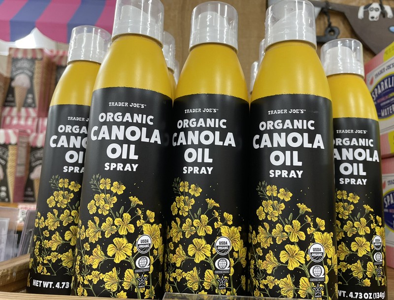 TRADER JOE’S CANOLA OIL SPRAY – NON STICK COOKING SPRAY – 3 PACKS