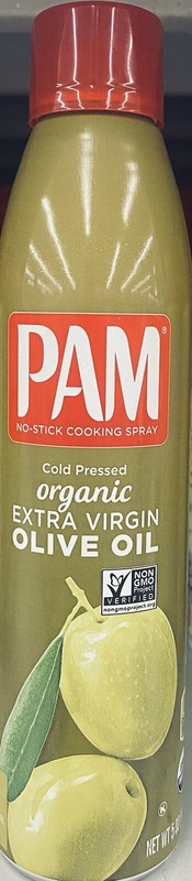 10x PAM COLD PRESSED ORGANIC Extra Virgin OLIVE OIL Spray Non Stick 5oz 10 PACK gallery