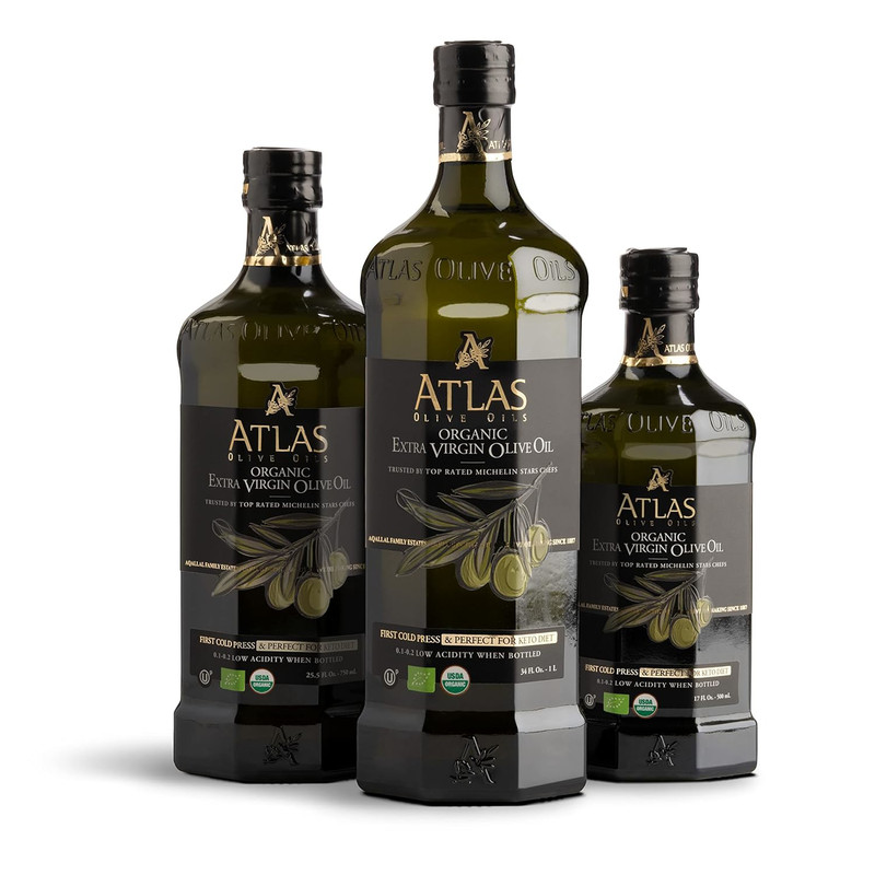 Atlas 1 LT Cold Press Extra Virgin Olive Oil with Polyphenol Rich from Morocco | gallery