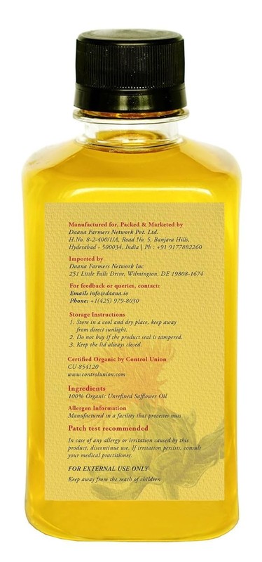 Safflower Oil for Skin: Certified USDA Organic, Extra Virgin, Cold Pressed 12... gallery