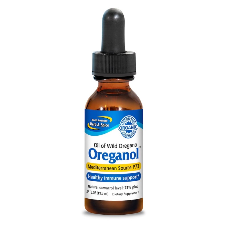 Organic Oregano Oil - Wild Mediterranean P73 - Non-GMO - 0.45 fl oz - 194 Servin gallery
