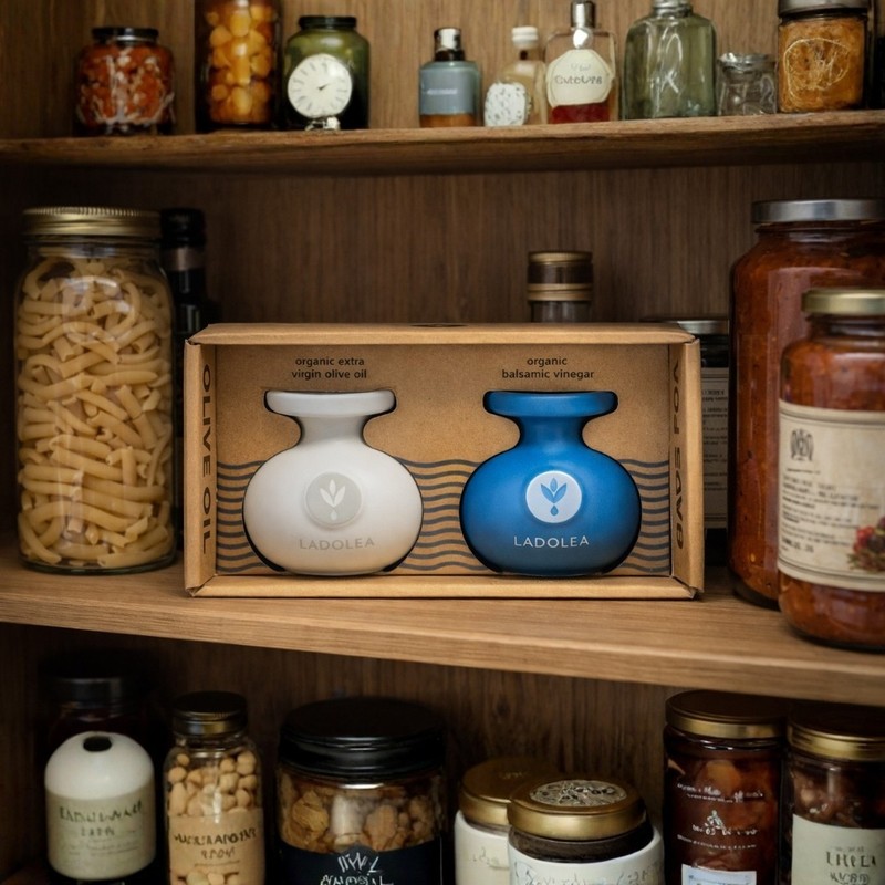 Ladolea greek organic extra virgine olive oil & organic balsamic vinegar gallery