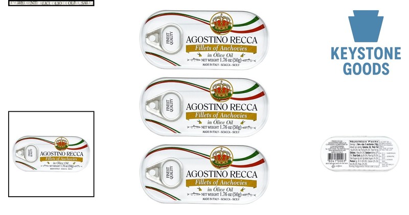 Italian Anchovies in Olive Oil - 3 Pack gallery