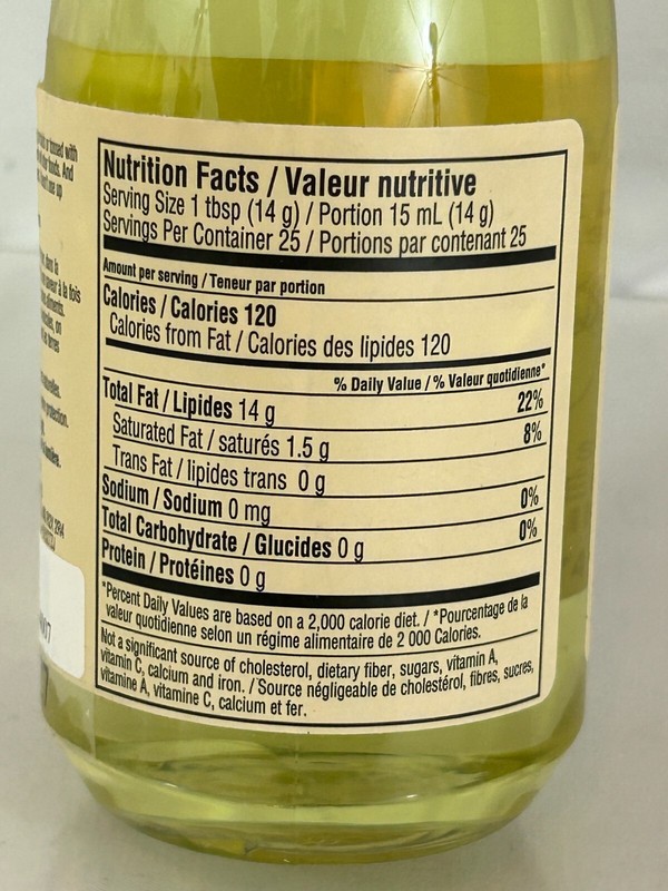 Watkins Grapeseed Oil Natural Flavors with Garlic & Parsley Bottle 12.6 Fl oz gallery
