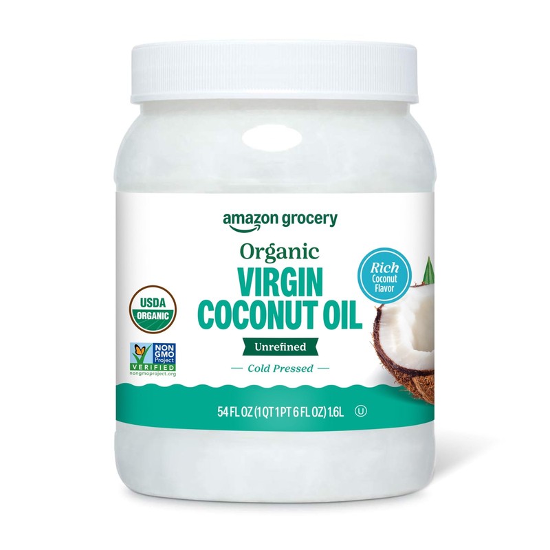 Organic Virgin Coconut Oil, 54 Fl Oz (Previously Happy Belly, Packaging May Vary