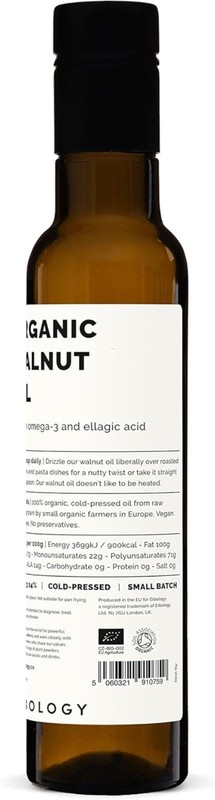 Sustainable Organic Walnut Oil - 8.5 Fl Oz Cold-Pressed for Optimal Wellness gallery