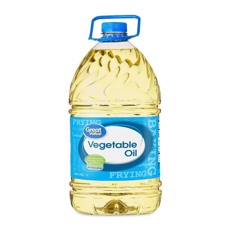 Vegetable Oil Pure Natural Cooking Oil for Frying Baking Salad Dressing 1 Gallon