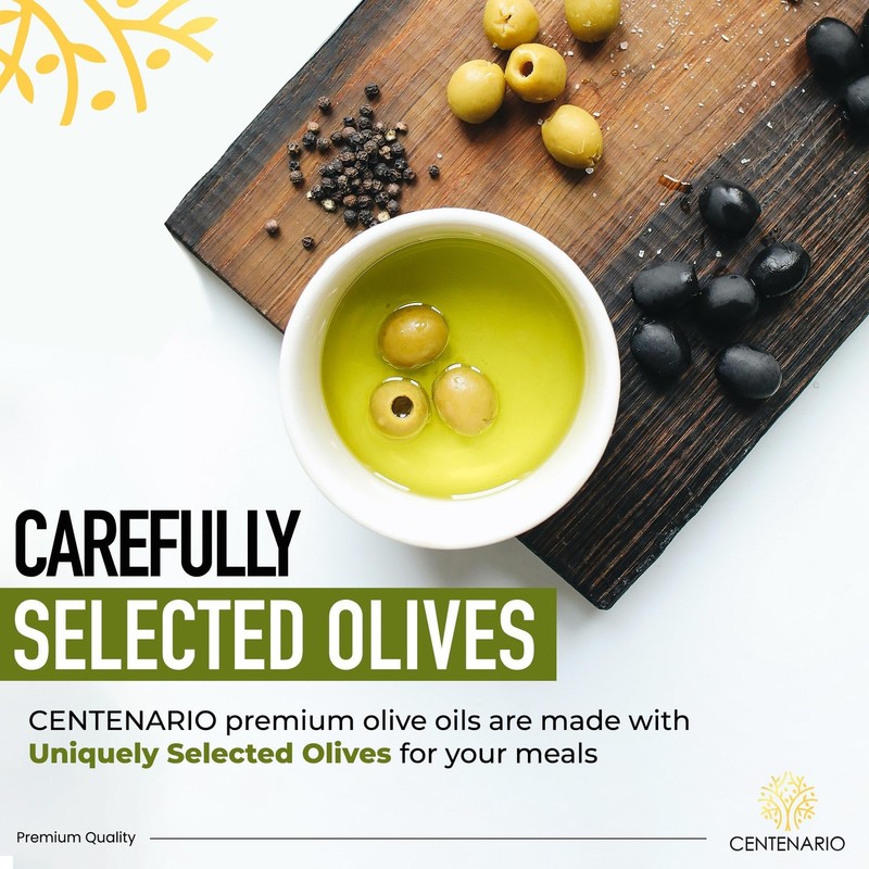 Centenario High Polyphenol Extra Virgin Olive Oil, Evoo, Organic Extra Virgin... gallery