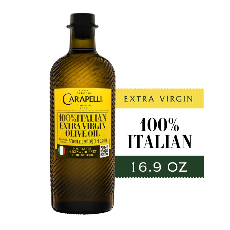 Carapelli 100% Italian Olive Oil 500 ml (Pack of 6)