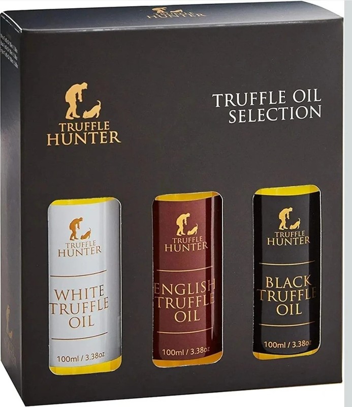 Truffle Hunter (Combo 3 Pack) Black/White/English Truffle Oil 3.38 oz Exp: 09/26