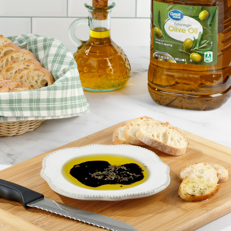 Great Value Extra Virgin Olive Oil, 101 fl oz SALE!! gallery