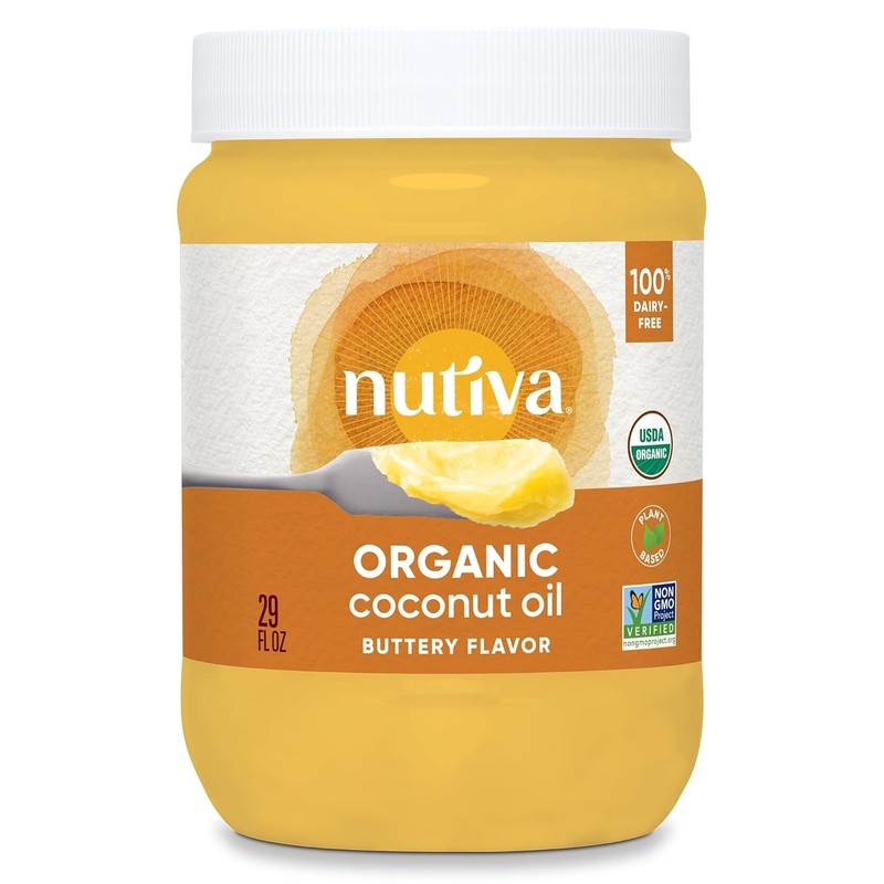 Organic Butter Flavored Coconut Oil – Pure, , Keto-Friendly & USDA Certified gallery