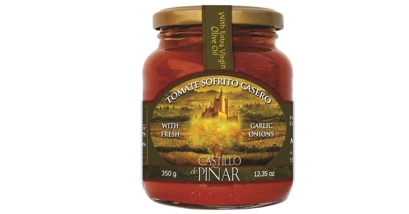 Castillo de Pinar First Cold Pressed Tomato Garlic 12.35 Ounce (Pack of 1)