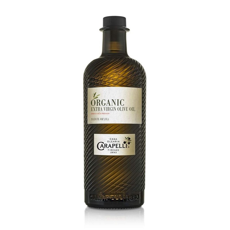33.8 FL OZ Dark Glass Bottle Organic Extra Virgin Olive Oil - & Kosher gallery