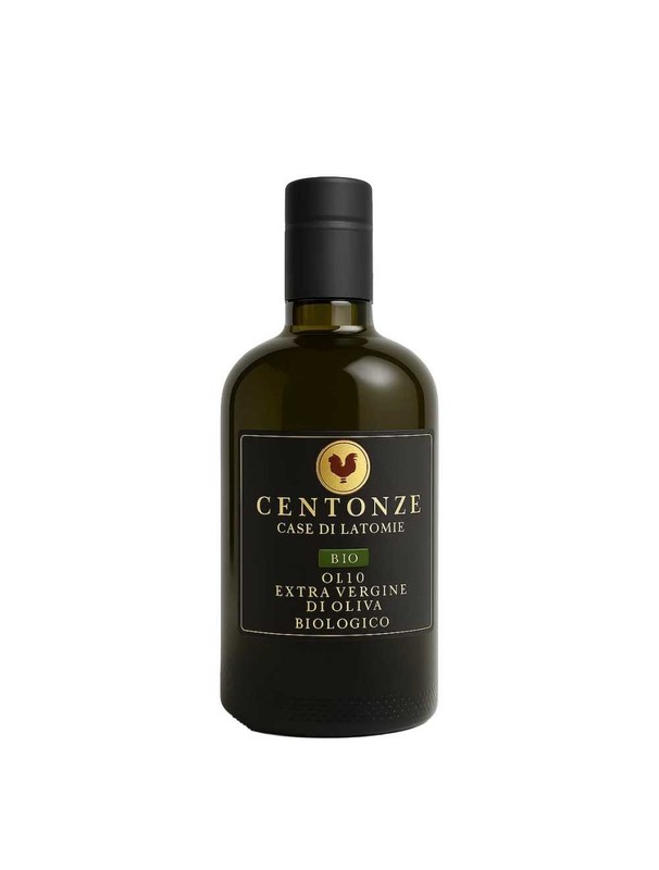 Sicilian Centonze Organic Extra Virgin Olive Oil IGP Biolio 500 ml Sicily