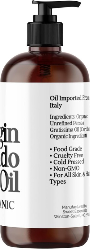 Organic Unrefined/Virgin Avocado Oil, 16oz with Pump, Imported from Italy, 10... gallery