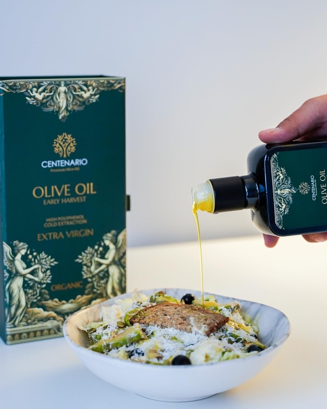 Centenario High Polyphenol Extra Virgin Olive Oil, Evoo, Organic Extra Virgin... gallery