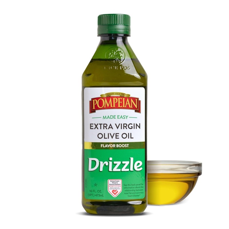 Made Easy Drizzle Extra Virgin Olive Oil, Contains Polyphenols, First Cold Pr…