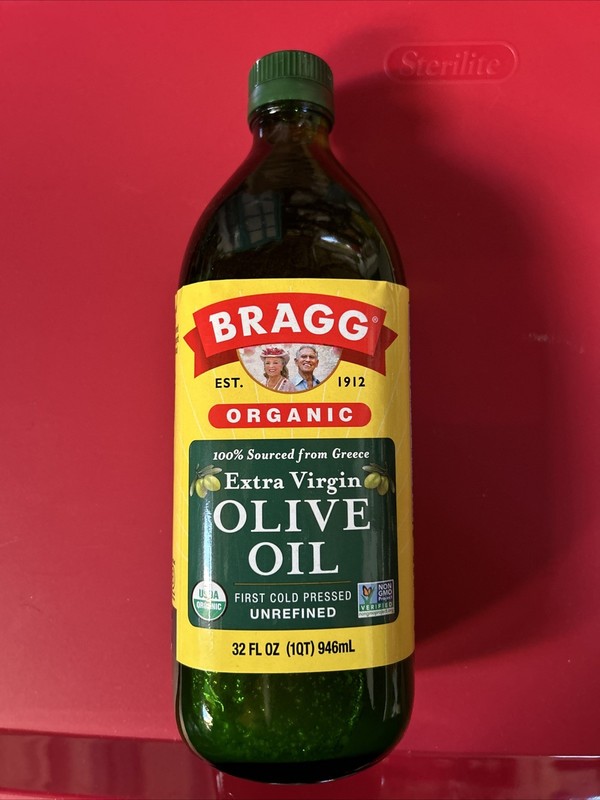 Organic Greek Koroneiki Extra Virgin Olive Oil – 32 oz BB 10/30/2027