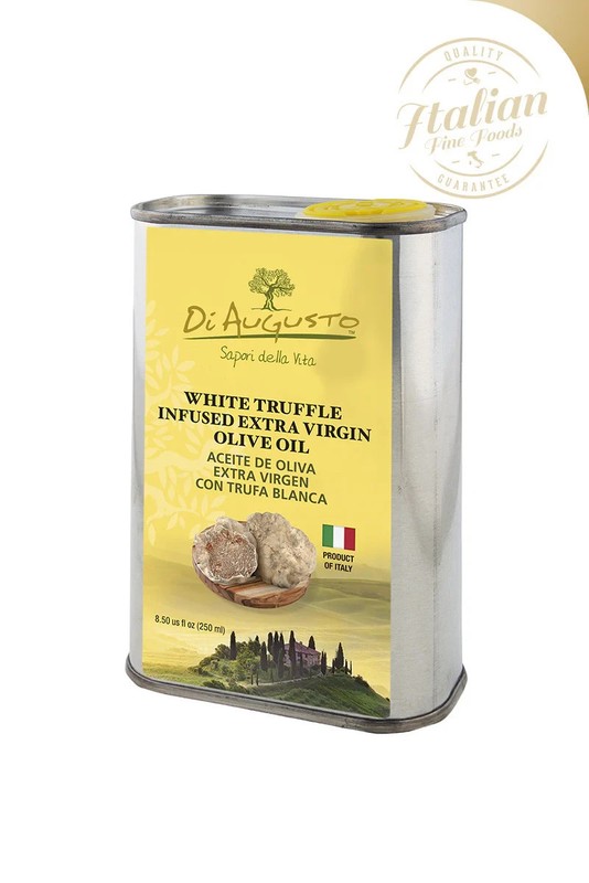 Di Augusto White Truffles Infused Extra Virgin Olive Oil 8.50oz, BB 12-25-26, S6