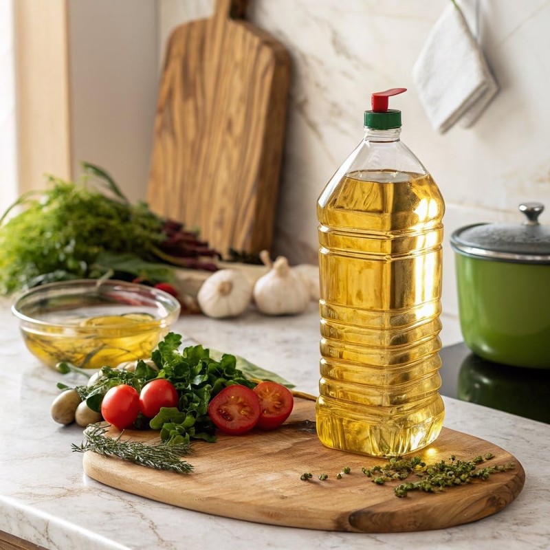 Pure Vegetable Oil - 1 Gallon, Cholesterol Free & Gluten Free Cooking Essential gallery