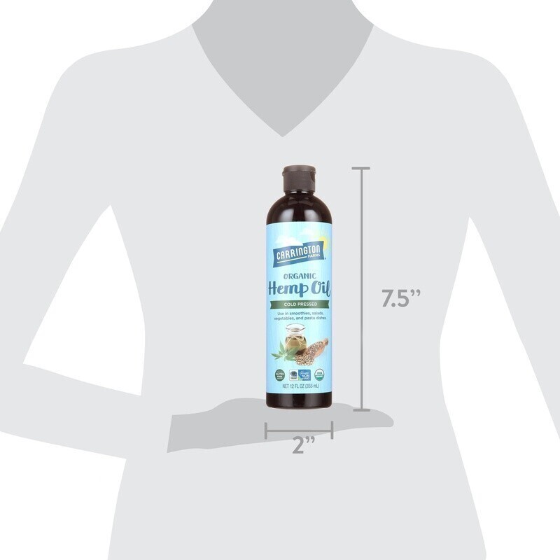 12oz 3 Pack Hemp Oil Gluten-Free Plant Based Cooking Oil Non-GMO Biodegradable gallery