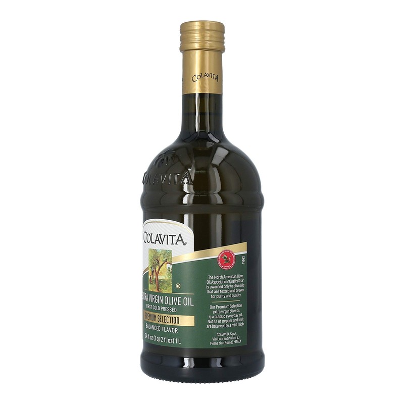 Colavita Premium Selection Extra Virgin Olive Oil - 34 Fl Oz, 34 Oz Glass gallery