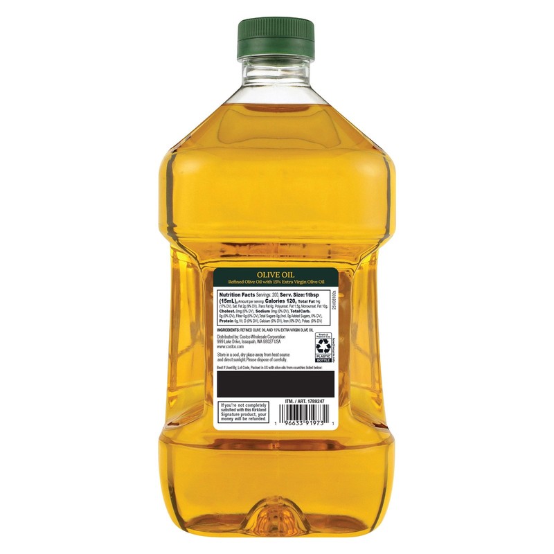 Kirkland Signature Olive Oil, 101 fl oz / 3 Liters gallery