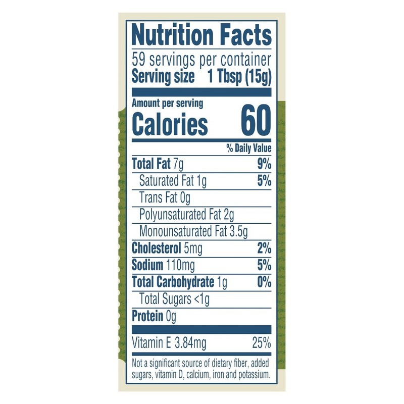 Hellmann's Olive Oil Mayonnaise Dressing Condiments, 30 fl oz Jar gallery