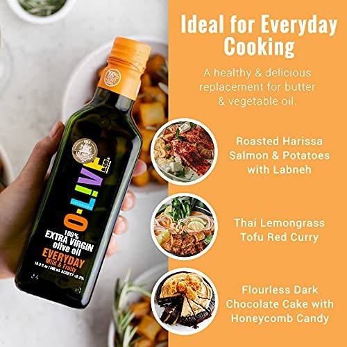 Extra Virgin Olive Oil 25 Fl Oz First Cold Pressed Glass Bottle Cooking Oil gallery