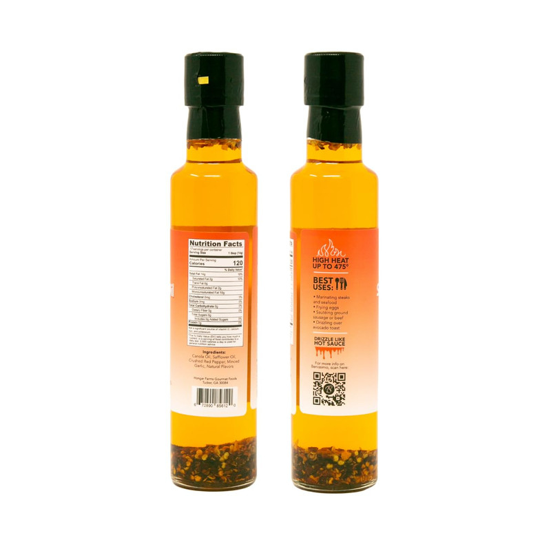 Spicy Sriracha Herb-Infused Oil - All Natural Gourmet Cooking Oil gallery