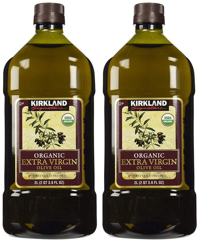 Kirkland Signature sdfgsfd Organic Extra Virgin Olive Oil, 2 Liters – 4 Bottles