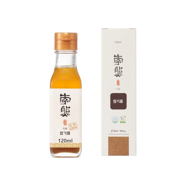 Lee Woong Food – Korean Traditional 100% Sesame Oil 120ml