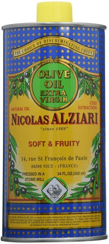 Nicolas Alziari Extra Virgin Olive Oil 16.9 Fl.oz 500ml 2PACK