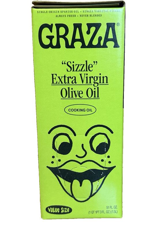 Graza Box O' Sizzle Extra Virgin Olive Oil * Cooking Oil - 1.5 Ltr gallery