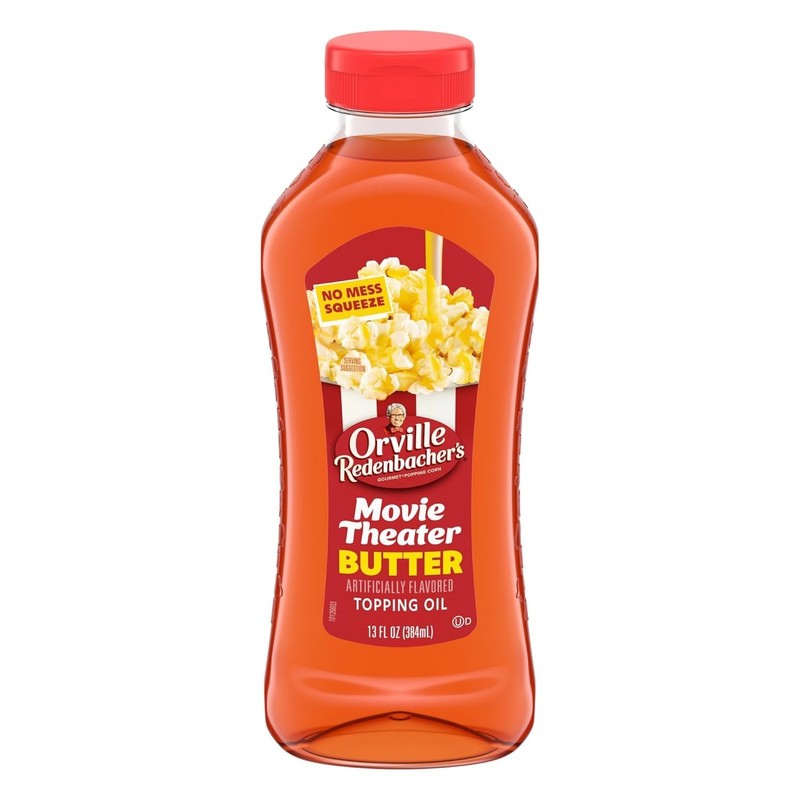 Orville Redenbacher’s Movie Theater Butter Flavored Topping Oil, 13 fl oz.