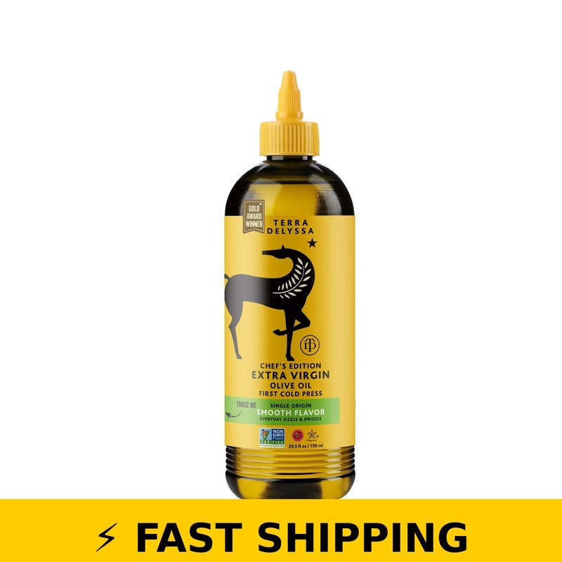 Terra Delyssa Extra Virgin Olive Oil 25.5 fl oz Squeezable Bottle gallery