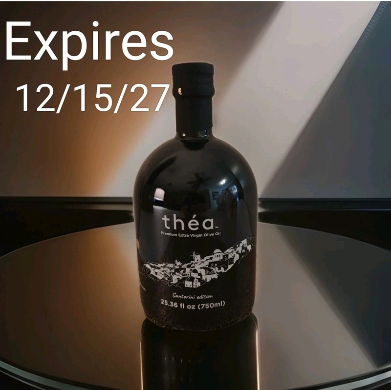 Thea 25 oz. Greek Extra Virgin Olive Oil – Best Before 12/15/2027 New!!!