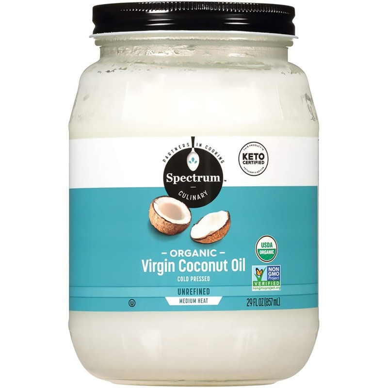 Spectrum Naturals Organic Refined Coconut Oil 29.0 fl oz (Pack of 6)